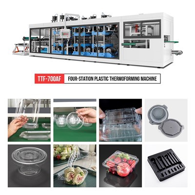 Fully Automatic Plastic Thermoforming Machine